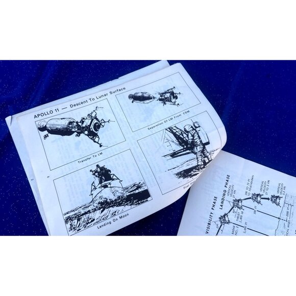 Apollo 11 NASA Technical Document | Goddard Moon Mission Timeline + Diagrams - Picture 5 of 16